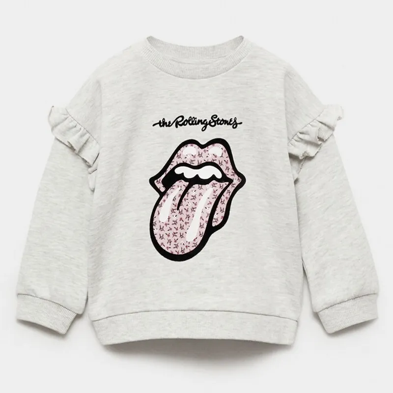MANGO KIDS - Polerón The Rolling Stones Bebé Niña Algodón Mango Kids