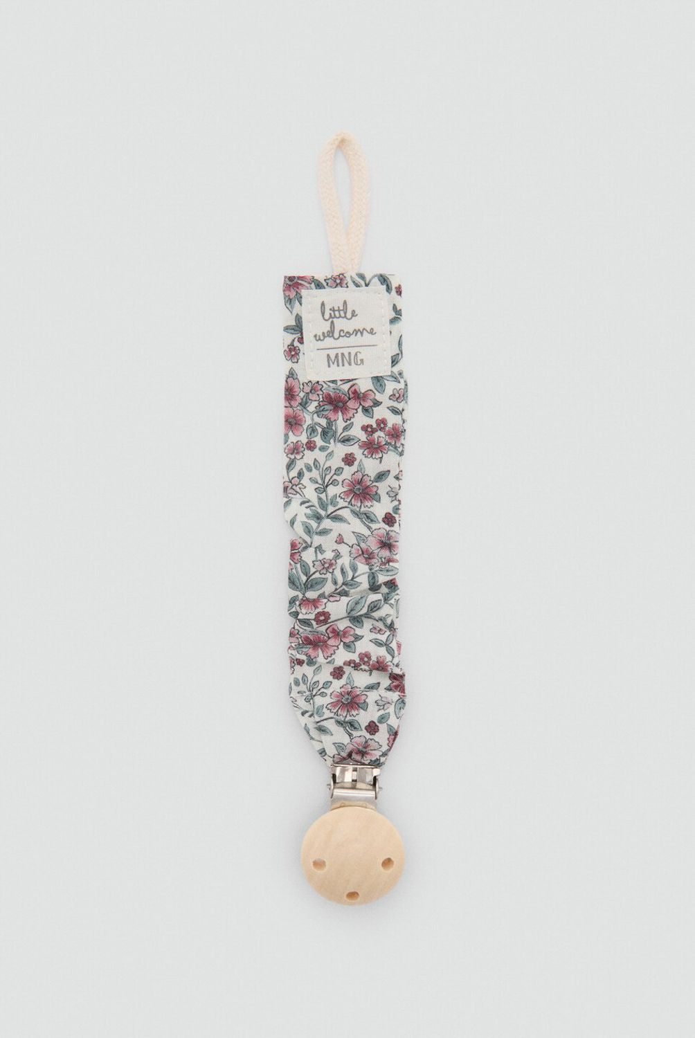 MANGO KIDS - Chupetero Broche Estampado Niña Mango Kids