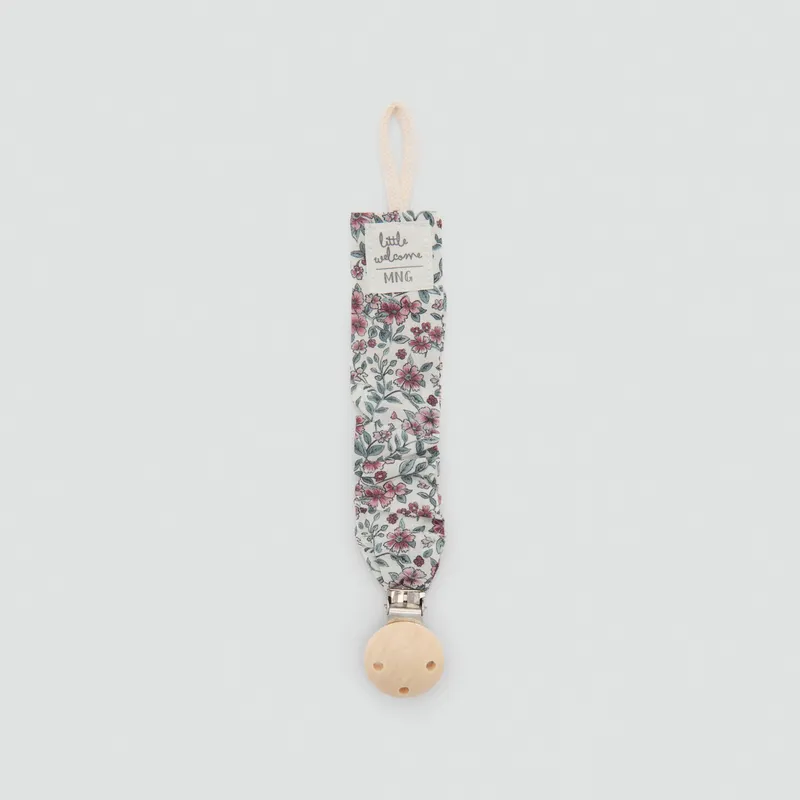 MANGO KIDS - Chupetero Broche Estampado Niña Mango Kids