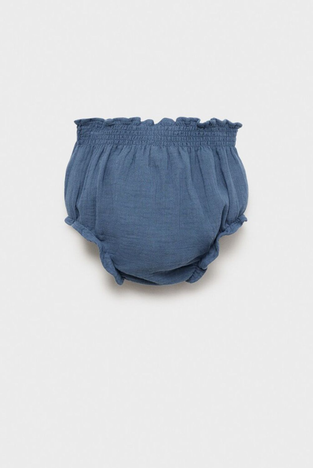 MANGO KIDS - Shorts Algodón Efecto Vaquero Bebé Niña Mango Kids