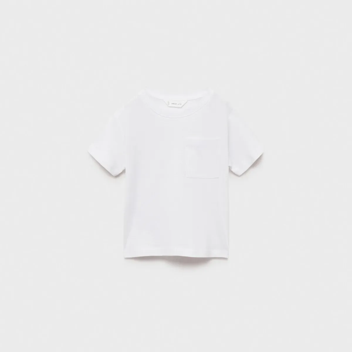 MANGO KIDS - Polera Algodón Bolsillo Bebé Niño Mango Kids