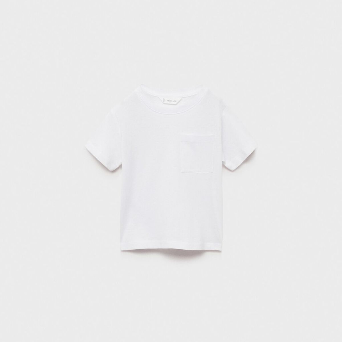 MANGO KIDS - Polera Algodón Bolsillo Bebé Niño Mango Kids