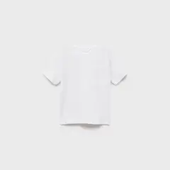 MANGO KIDS - Polera Algodón Bolsillo Bebé Niño