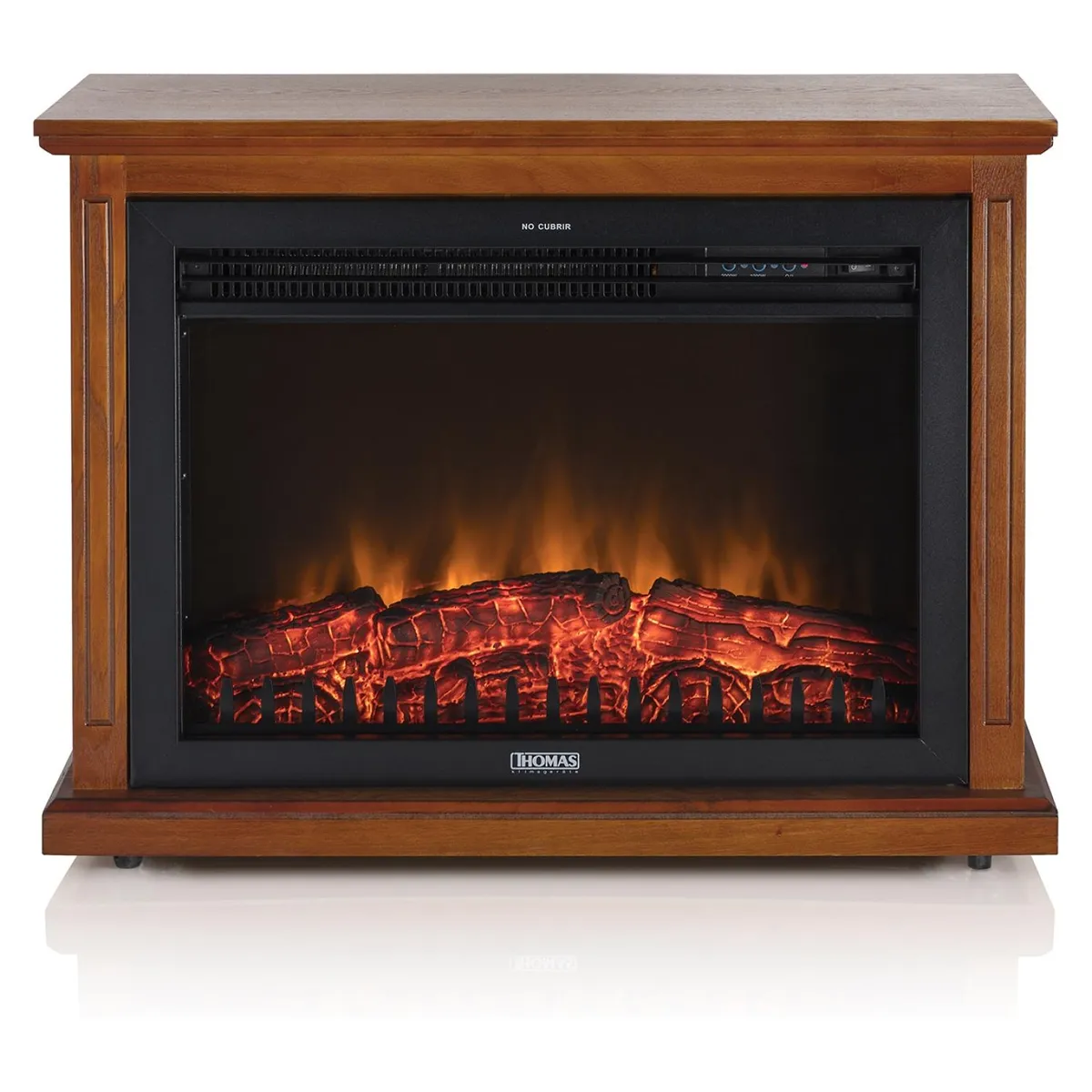 THOMAS - Estufa Chimenea Electrica TH-FP100 Thomas