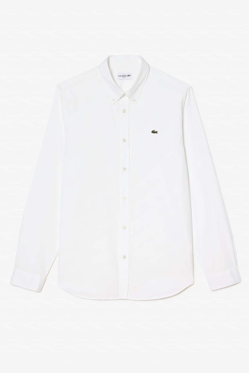 LACOSTE - Camisa Casual Manga Larga Hombre Lacoste