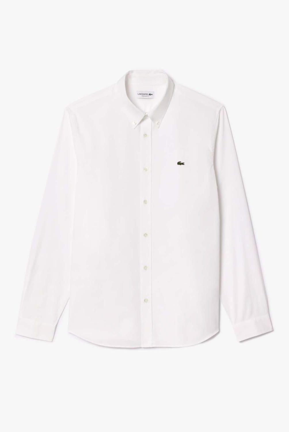 LACOSTE - Camisa Casual Manga Larga Hombre Lacoste