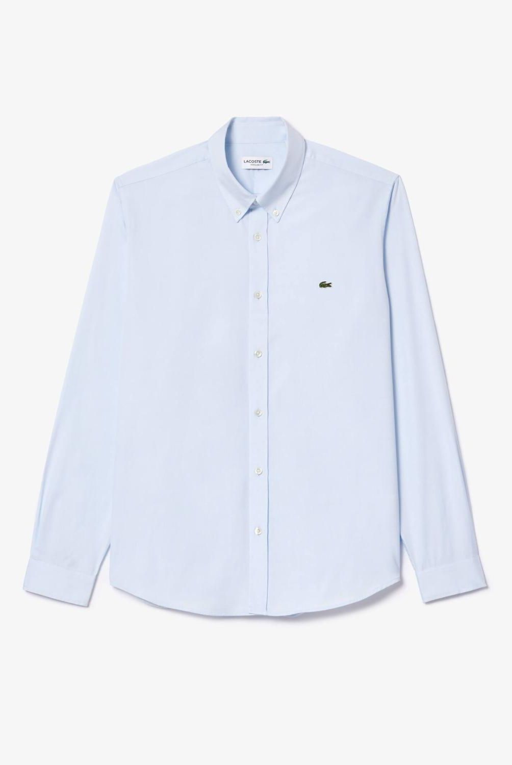 LACOSTE - Camisa Casual Manga Larga Hombre Lacoste