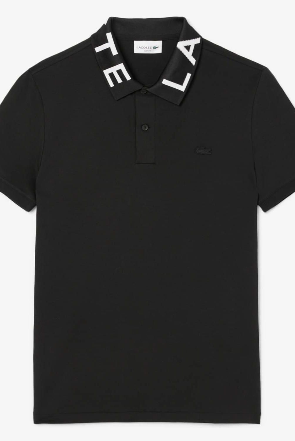 LACOSTE - Polera Con Cuello Pique Algodón Orgánico Hombre Lacoste
