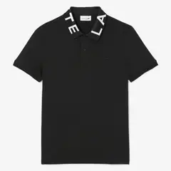 LACOSTE - Polera Con Cuello Pique Algodón Orgánico Hombre