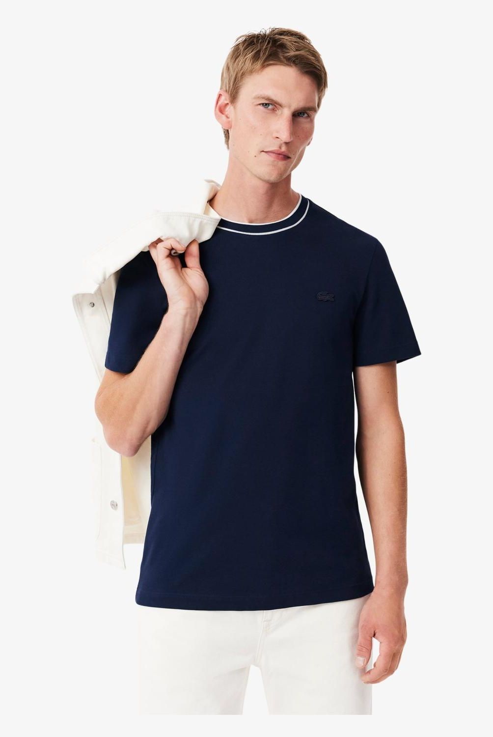 LACOSTE - Polera Manga Corta Algodón Orgánico Hombre Lacoste