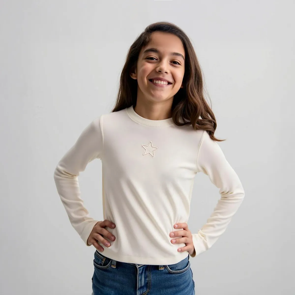 ELEVEN - Polera Niña Algodón Eleven