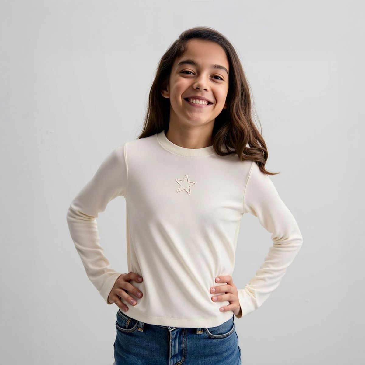 ELEVEN - Polera Niña Algodón Eleven