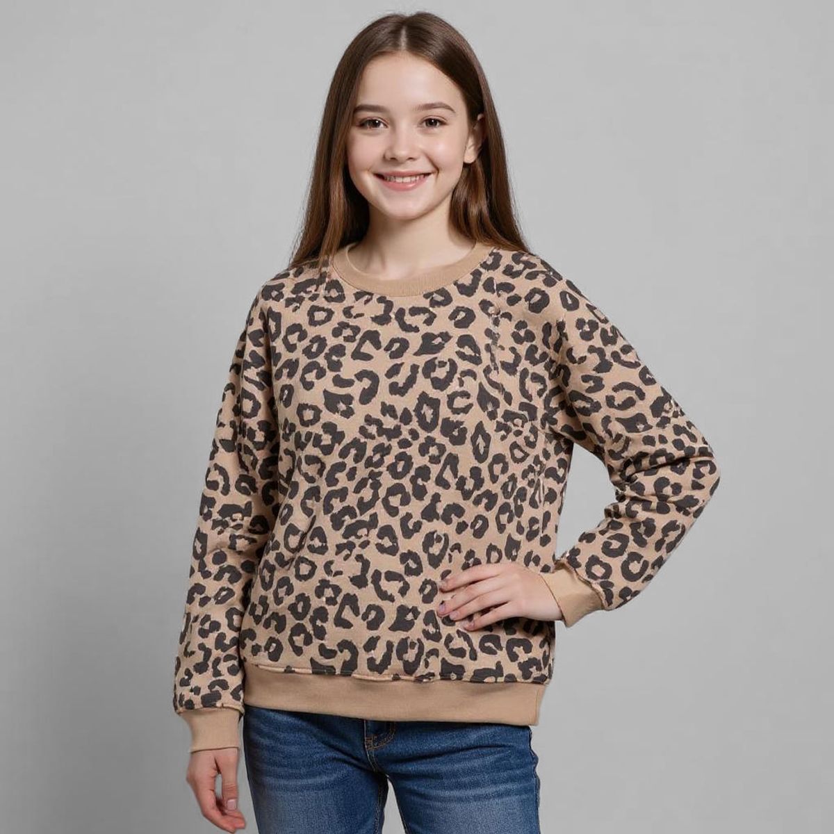 ELEVEN - Polerón Niña Algodón Eleven