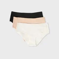 ETAM - Pack 3 Calzones Shortys John Mujer