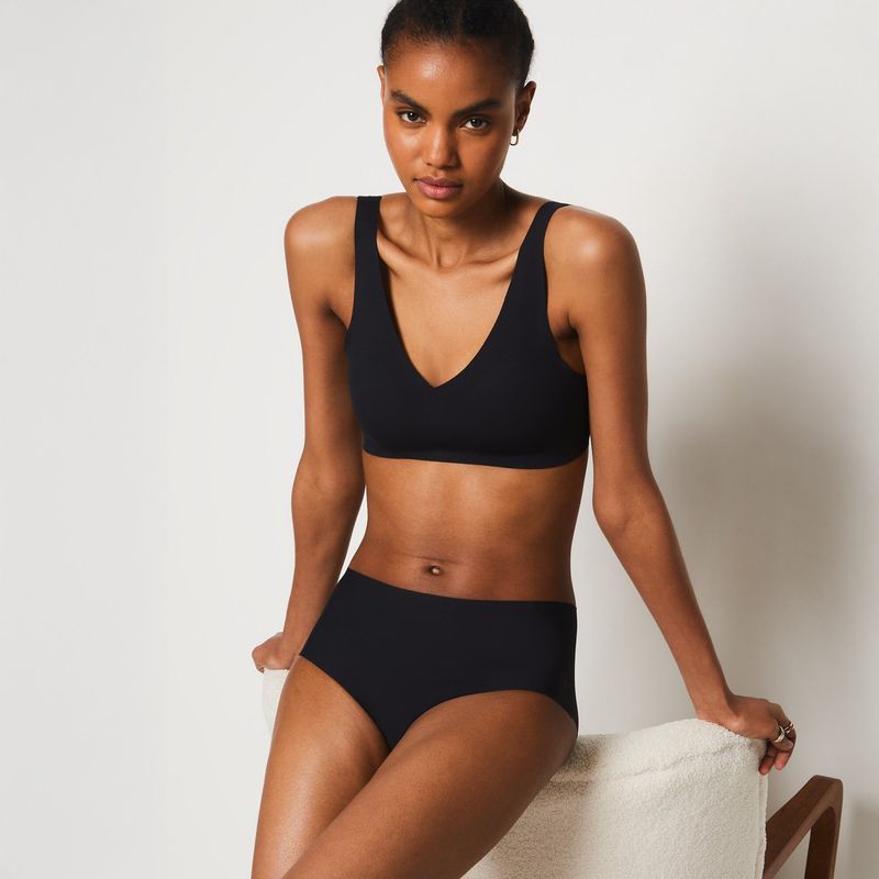 ETAM - Calzón Culotte Midi Pure Fit We Care Mujer Etam