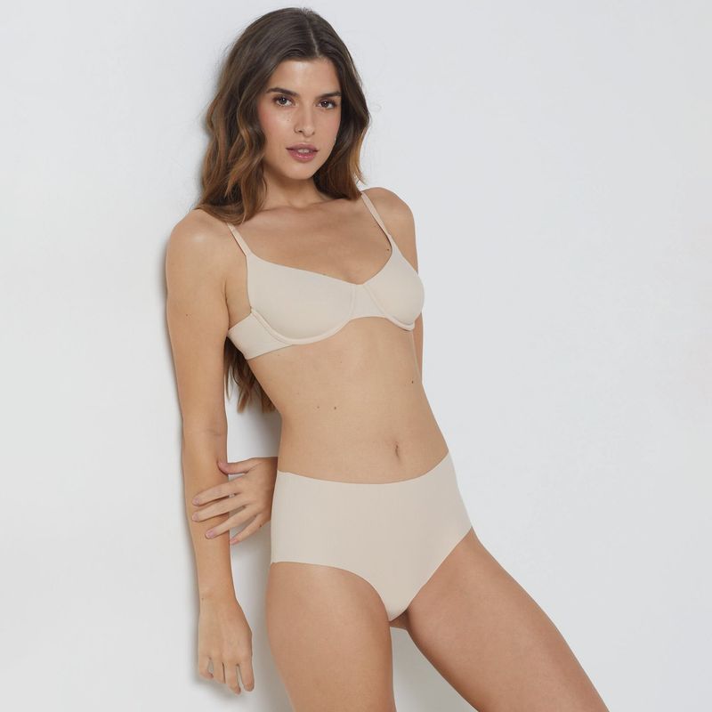 ETAM - Calzón Culotte Midi Pure Fit We Care Mujer Etam