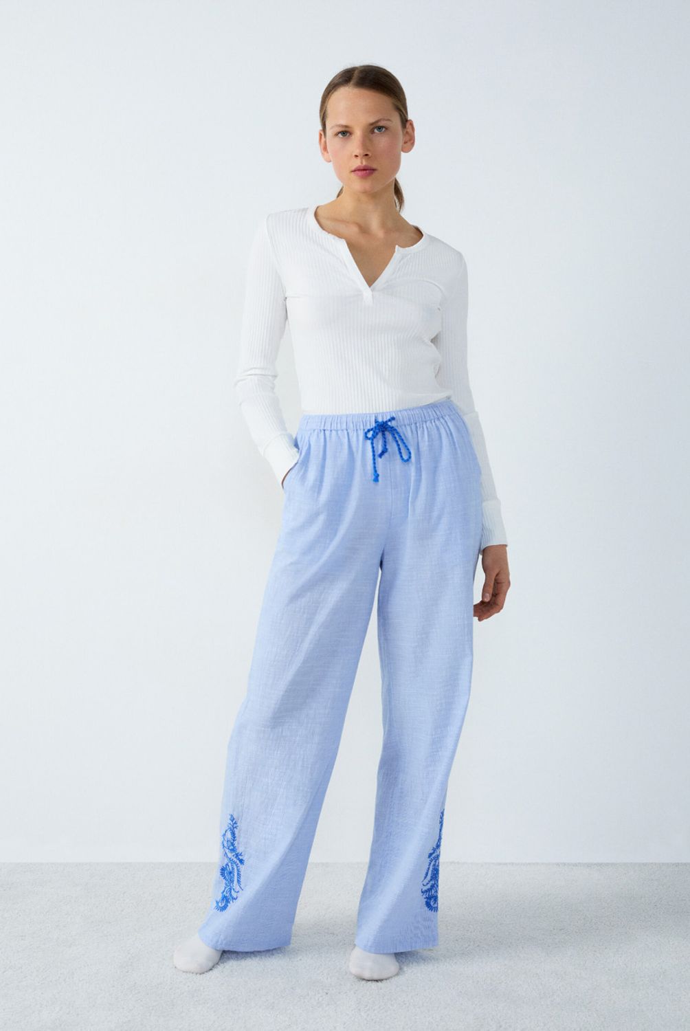 ETAM - Pantalón de Pijama Idienn Mujer Etam