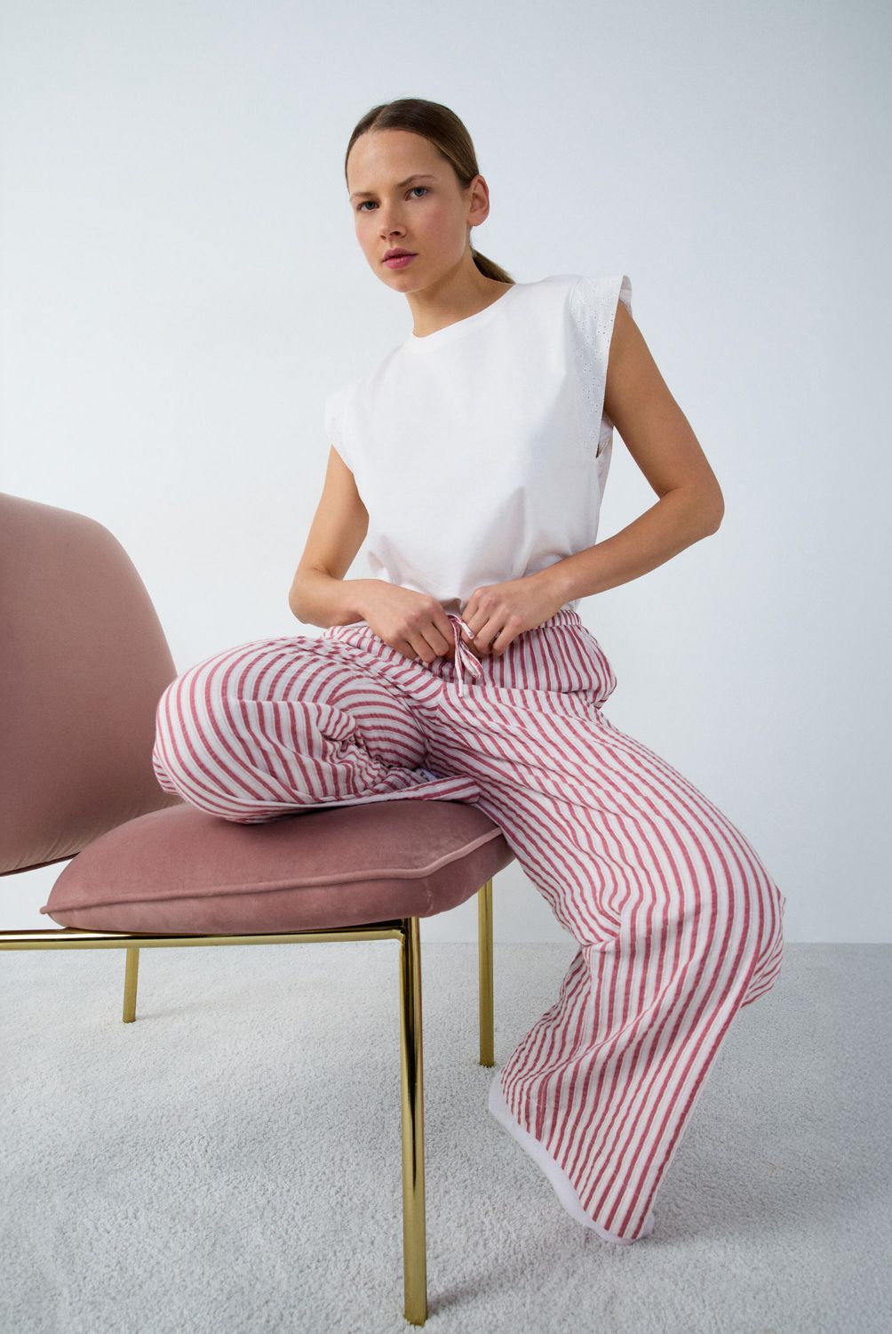 ETAM - Pantalón de Pijama Inaz Mujer Etam