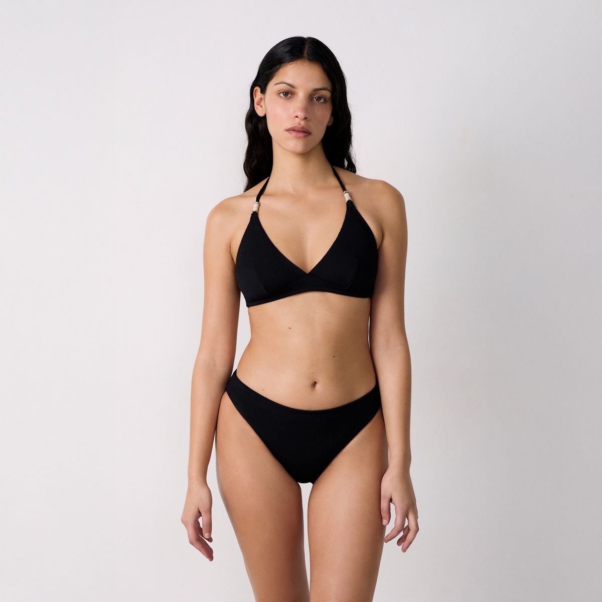 ETAM - Top de Bikini Triángulo Brillos Lumineux Mujer Etam