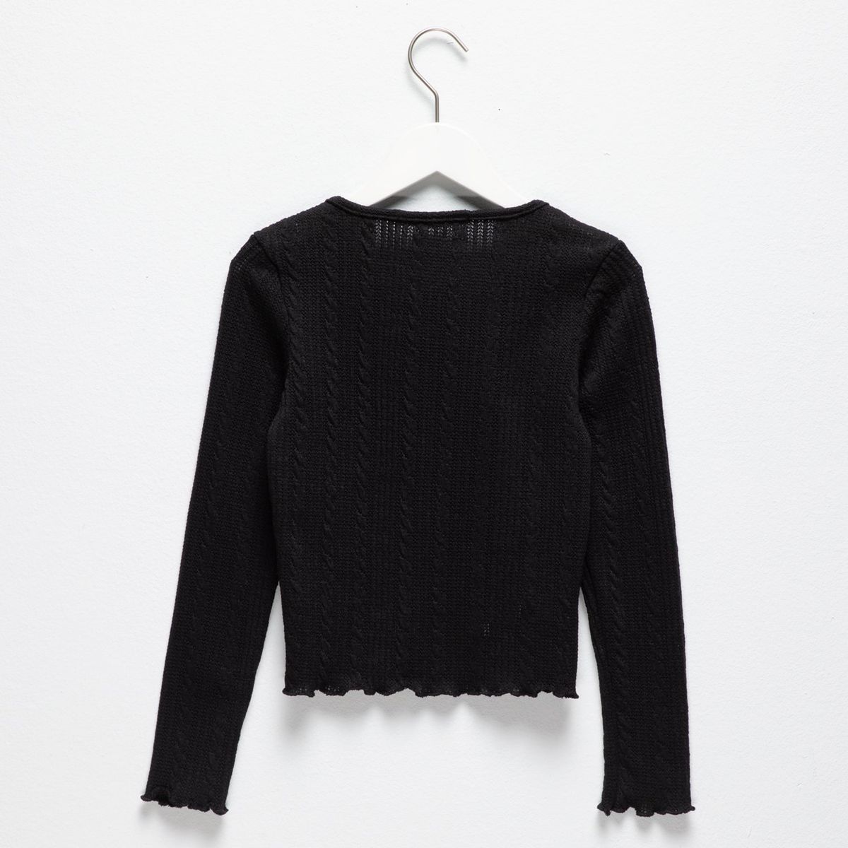 CACAO - Polera Hakim Algodón Niña Cacao