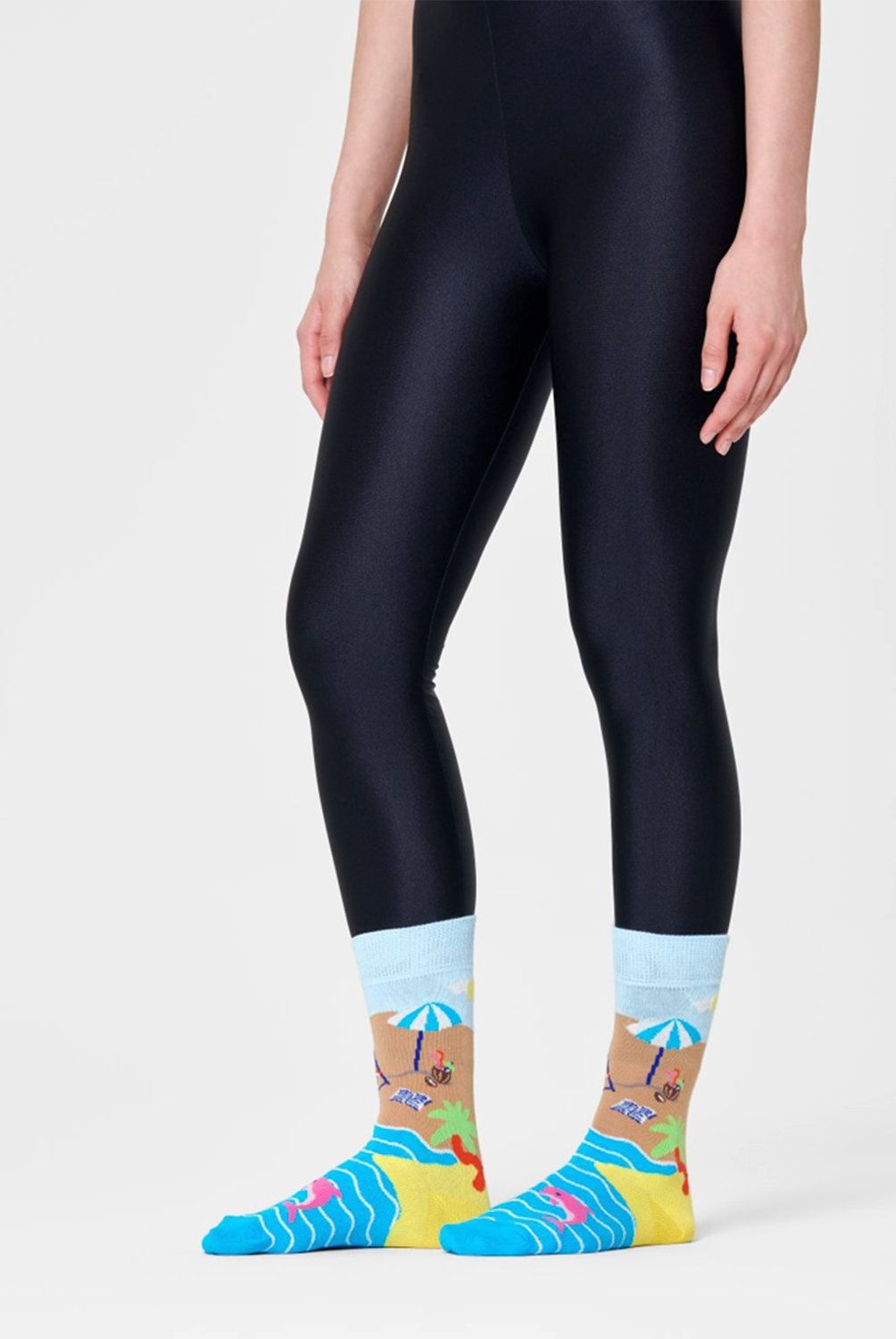 HAPPY SOCKS - Calcetín Algodón Blue Beach Break Unisex Happy Socks