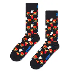 HAPPY SOCKS - Calcetín Algodón Hamburger Unisex