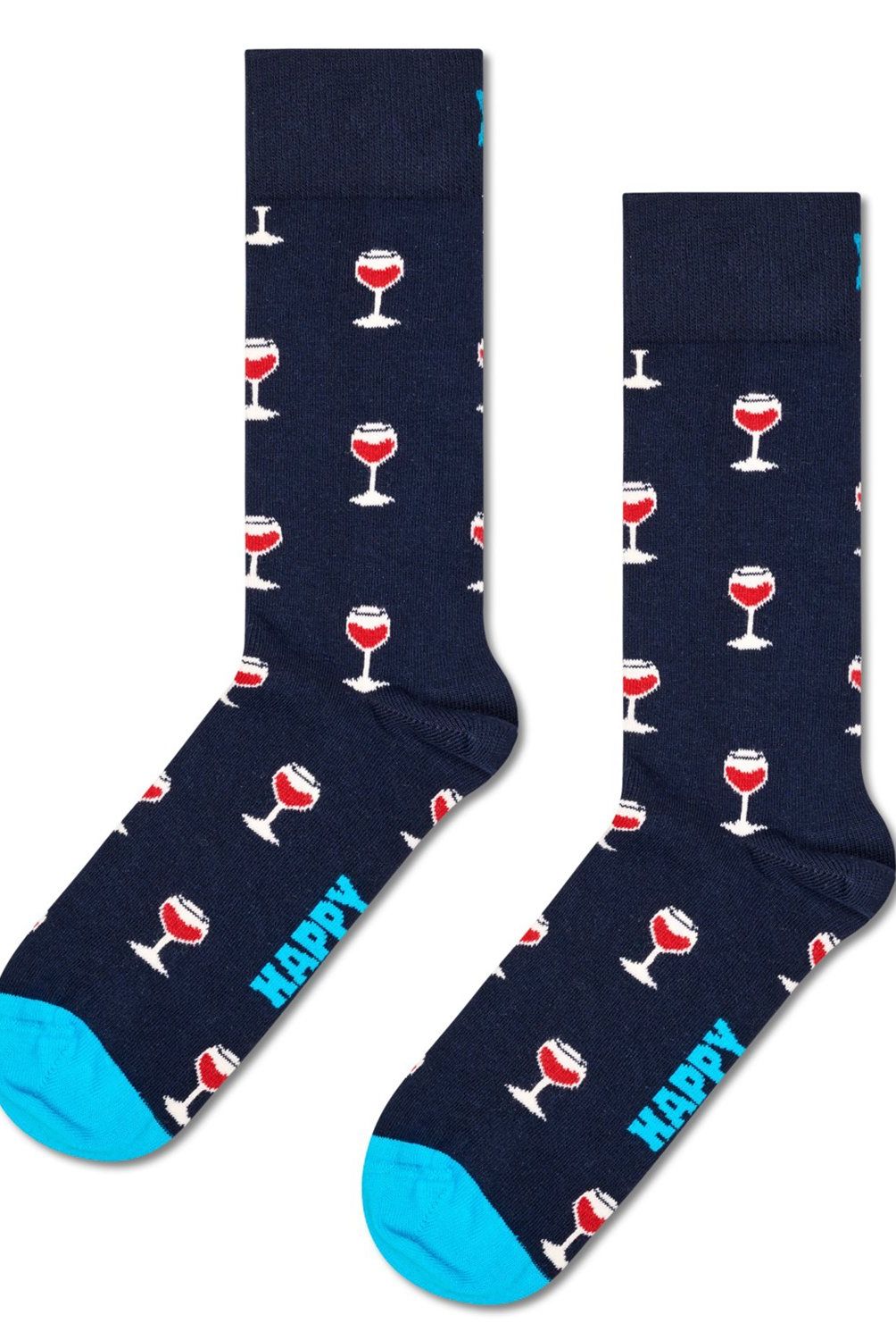 HAPPY SOCKS - Calcetín Algodón Glass Of Wine Unisex Happy Socks