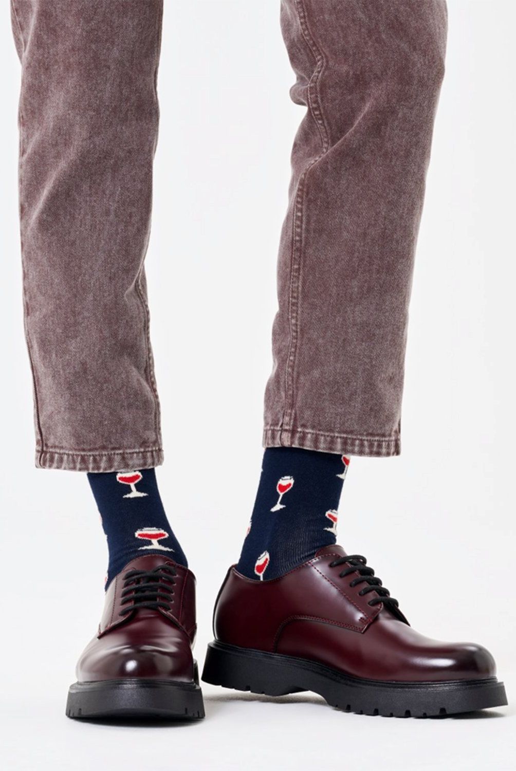 HAPPY SOCKS - Calcetín Algodón Glass Of Wine Unisex Happy Socks