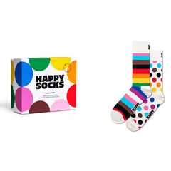 HAPPY SOCKS - Pack 2 Calcetines Pride Unisex
