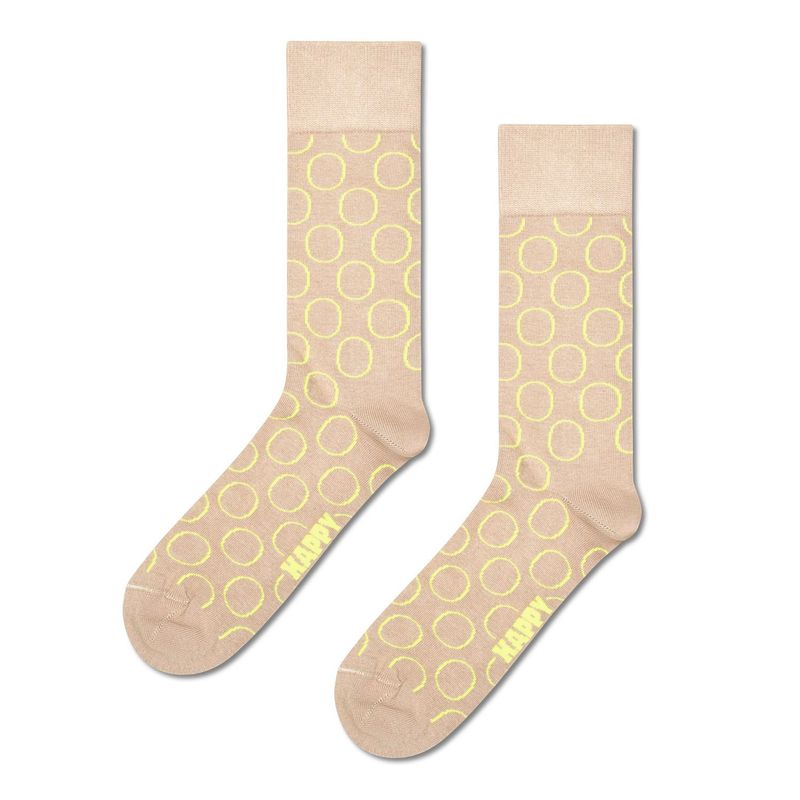 HAPPY SOCKS - Calcetín Algodón Big Dot Plant Dye Hombre Happy Socks