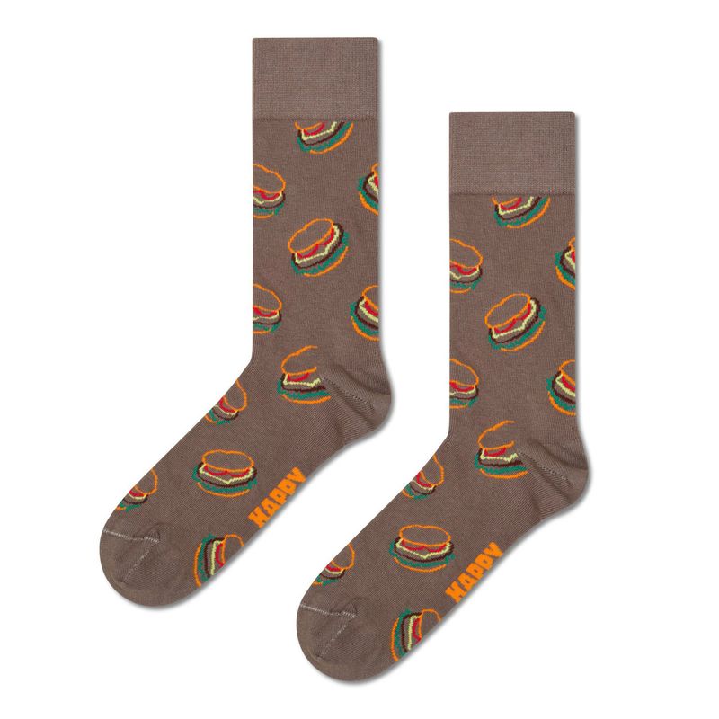 HAPPY SOCKS - Calcetín Algodón Veggieburger Plant Dye Hombre Happy Socks