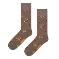 HAPPY SOCKS - Calcetín Algodón Veggieburger Plant Dye Unisex