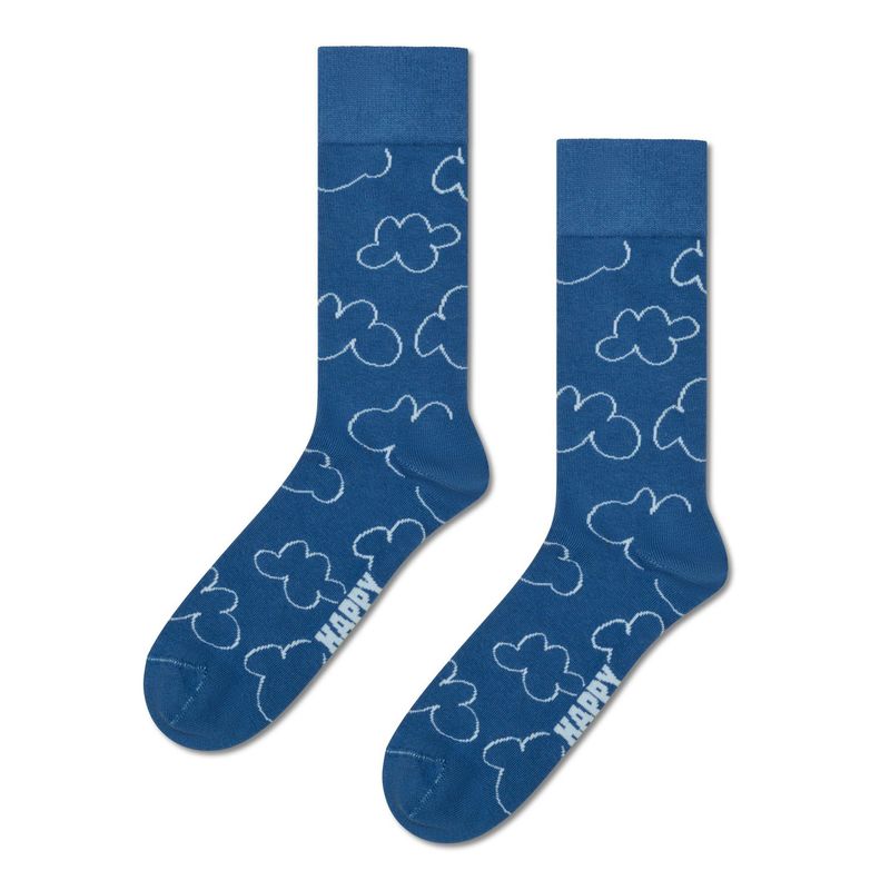 HAPPY SOCKS - Calcetín Algodón Cloudy Plant Dye Hombre Happy Socks