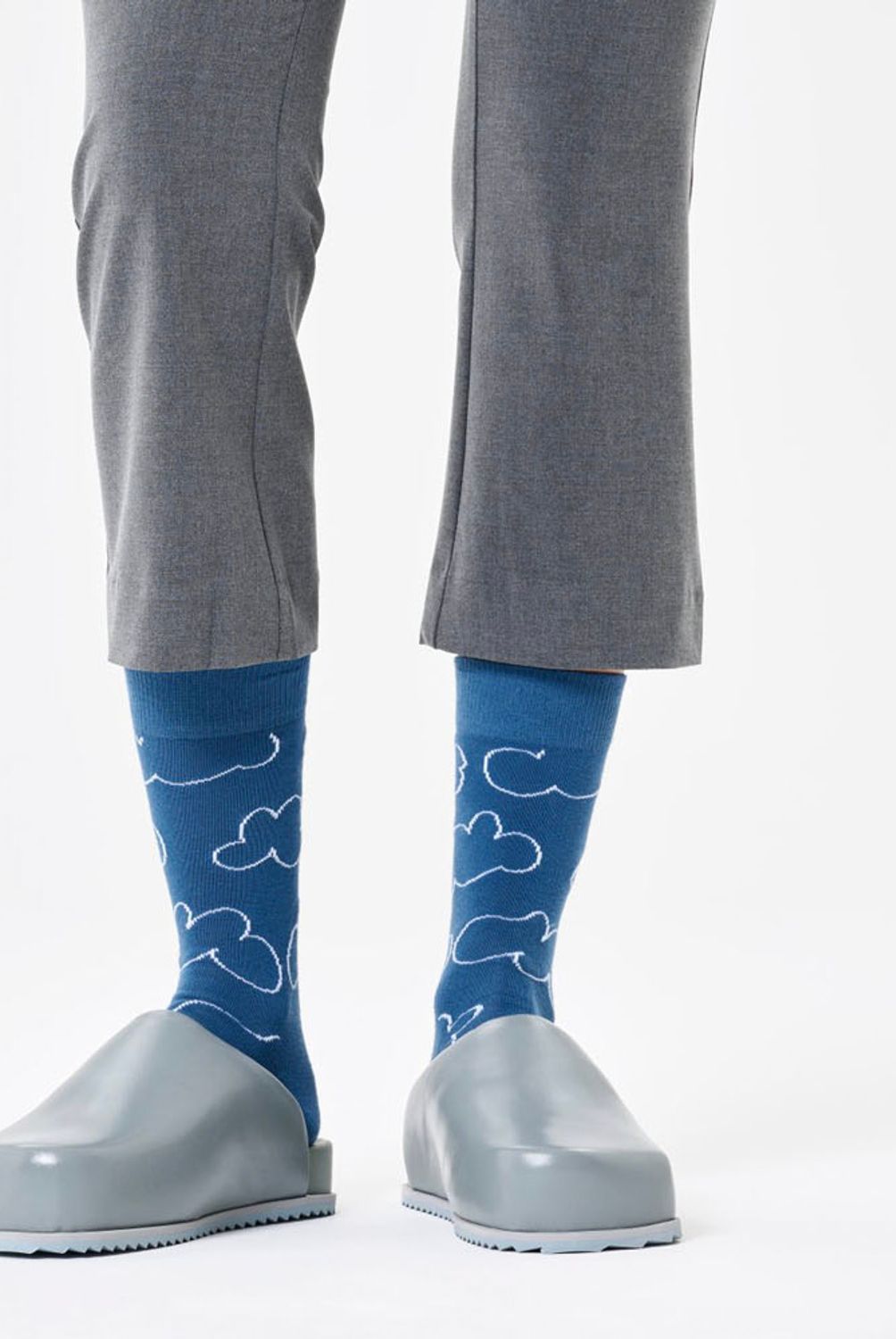 HAPPY SOCKS - Calcetín Algodón Cloudy Plant Dye Unisex Happy Socks