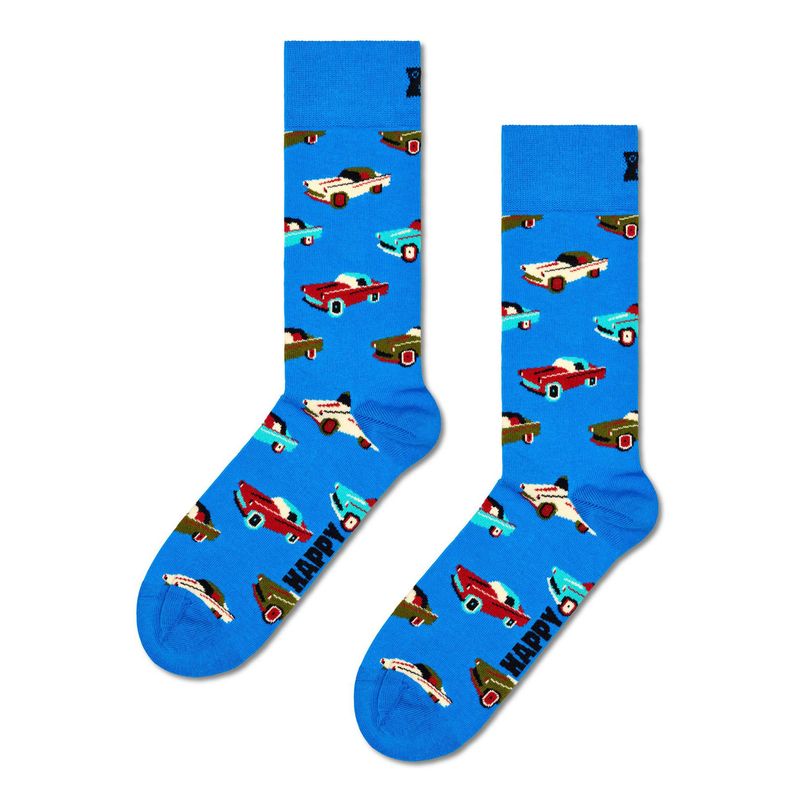 HAPPY SOCKS - Calcetín Algodón Car Hombre Happy Socks