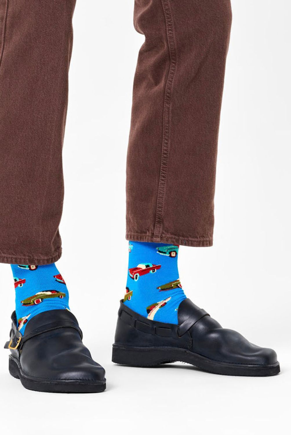 HAPPY SOCKS - Calcetín Algodón Car Unisex Happy Socks
