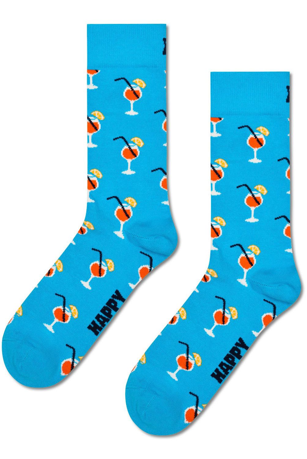 HAPPY SOCKS - Calcetín Algodón Orange Spritz Unisex Happy Socks