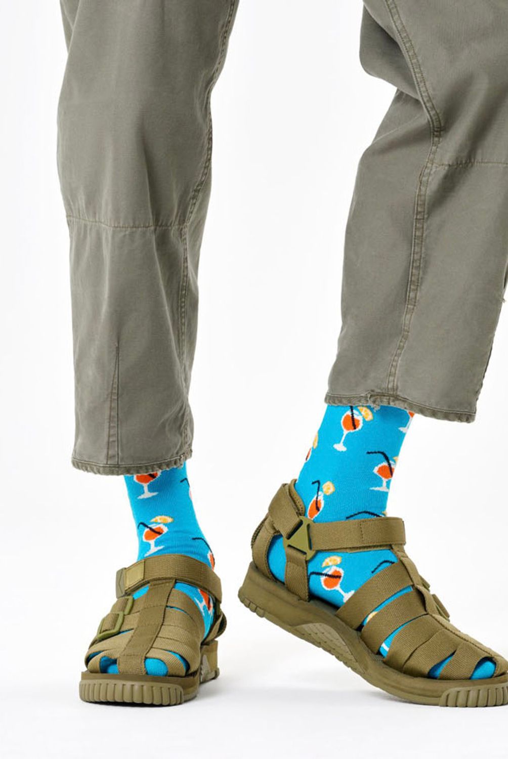 HAPPY SOCKS - Calcetín Algodón Orange Spritz Unisex Happy Socks