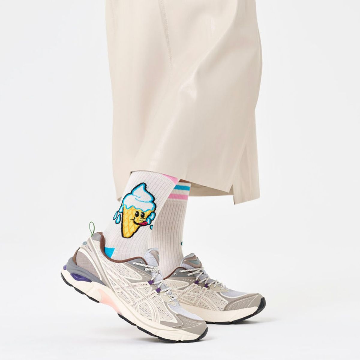 HAPPY SOCKS - Calcetín Algodón Ice Cream Hombre Happy Socks