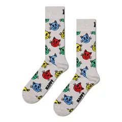 HAPPY SOCKS - Calcetín Algodón Cat Unisex