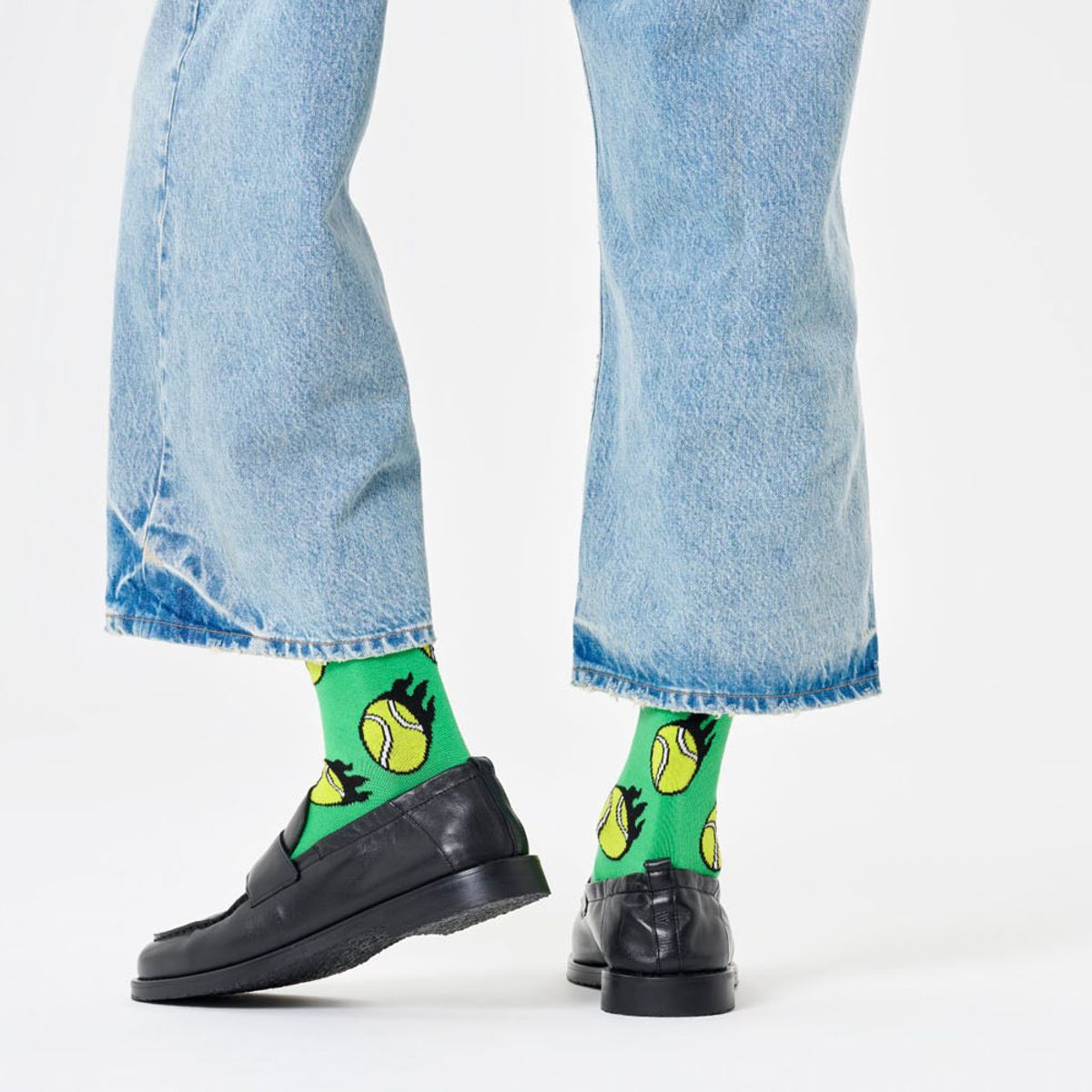 HAPPY SOCKS - Calcetín Algodón Tennis Ball Hombre Happy Socks