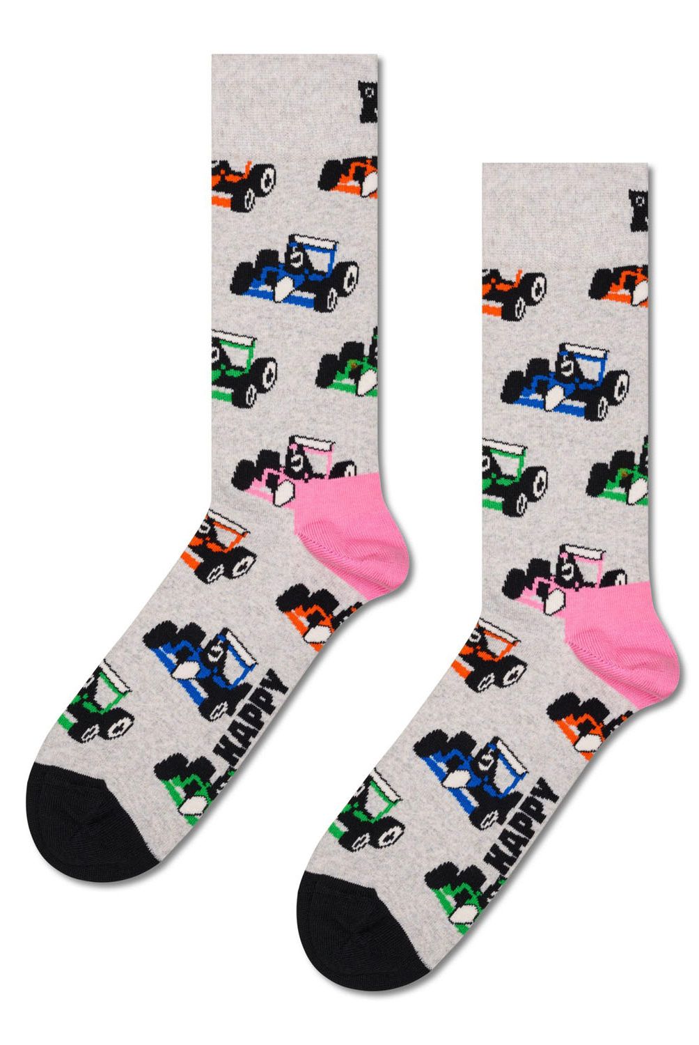 HAPPY SOCKS - Calcetín Algodón Race Car Unisex Happy Socks