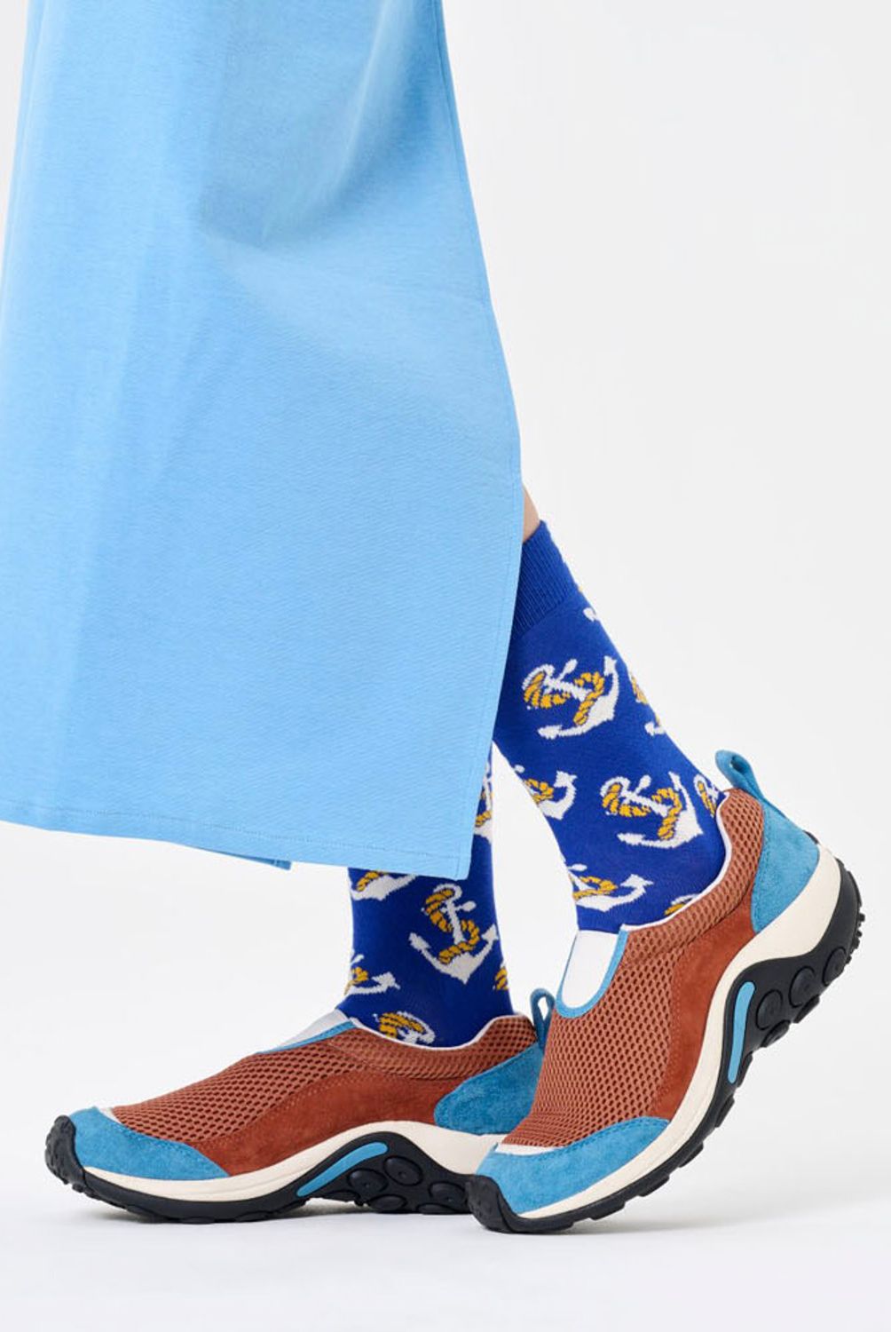 HAPPY SOCKS - Calcetín Algodón Anchor Unisex Happy Socks