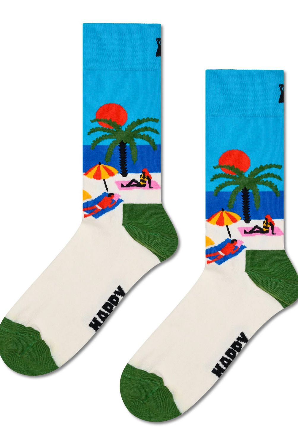 HAPPY SOCKS - Calcetín Algodón Beach Unisex Happy Socks