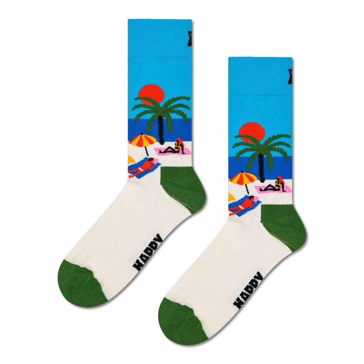 HAPPY SOCKS - Calcetín Algodón Beach Hombre Happy Socks
