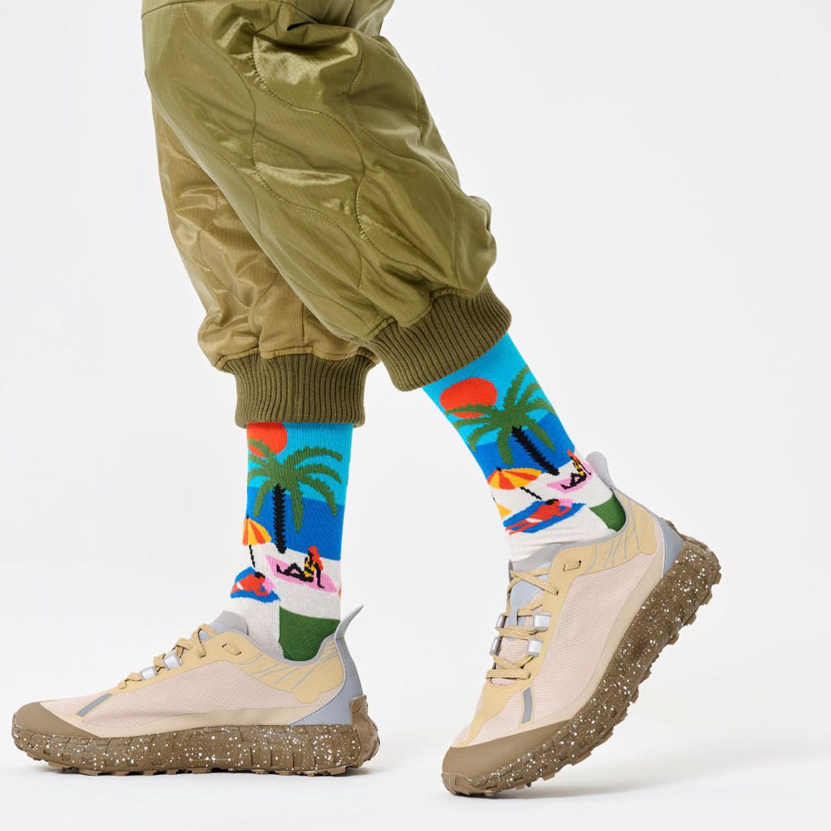 HAPPY SOCKS - Calcetín Algodón Beach Hombre Happy Socks