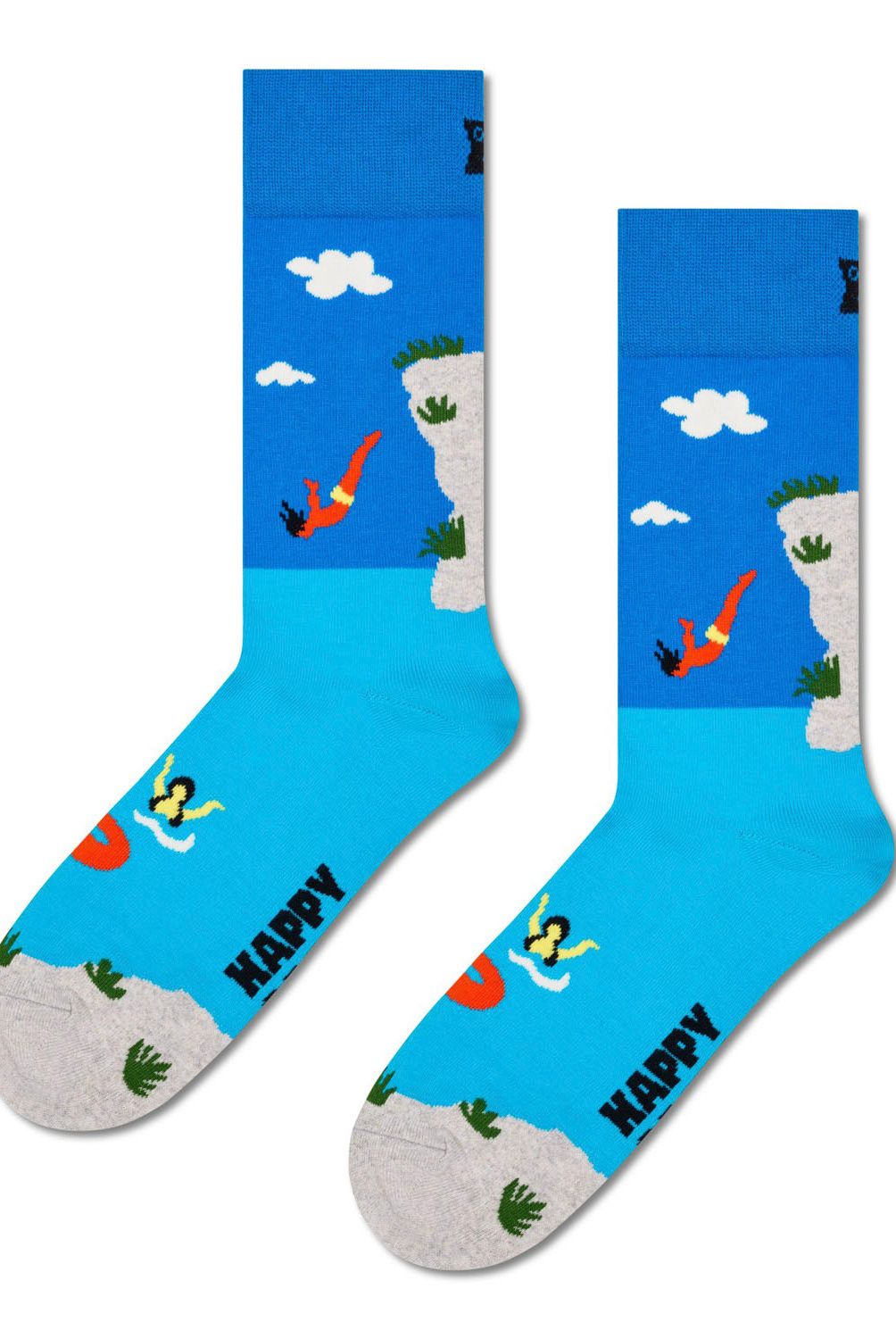 HAPPY SOCKS - Calcetín Algodón Cliff Diving Unisex Happy Socks