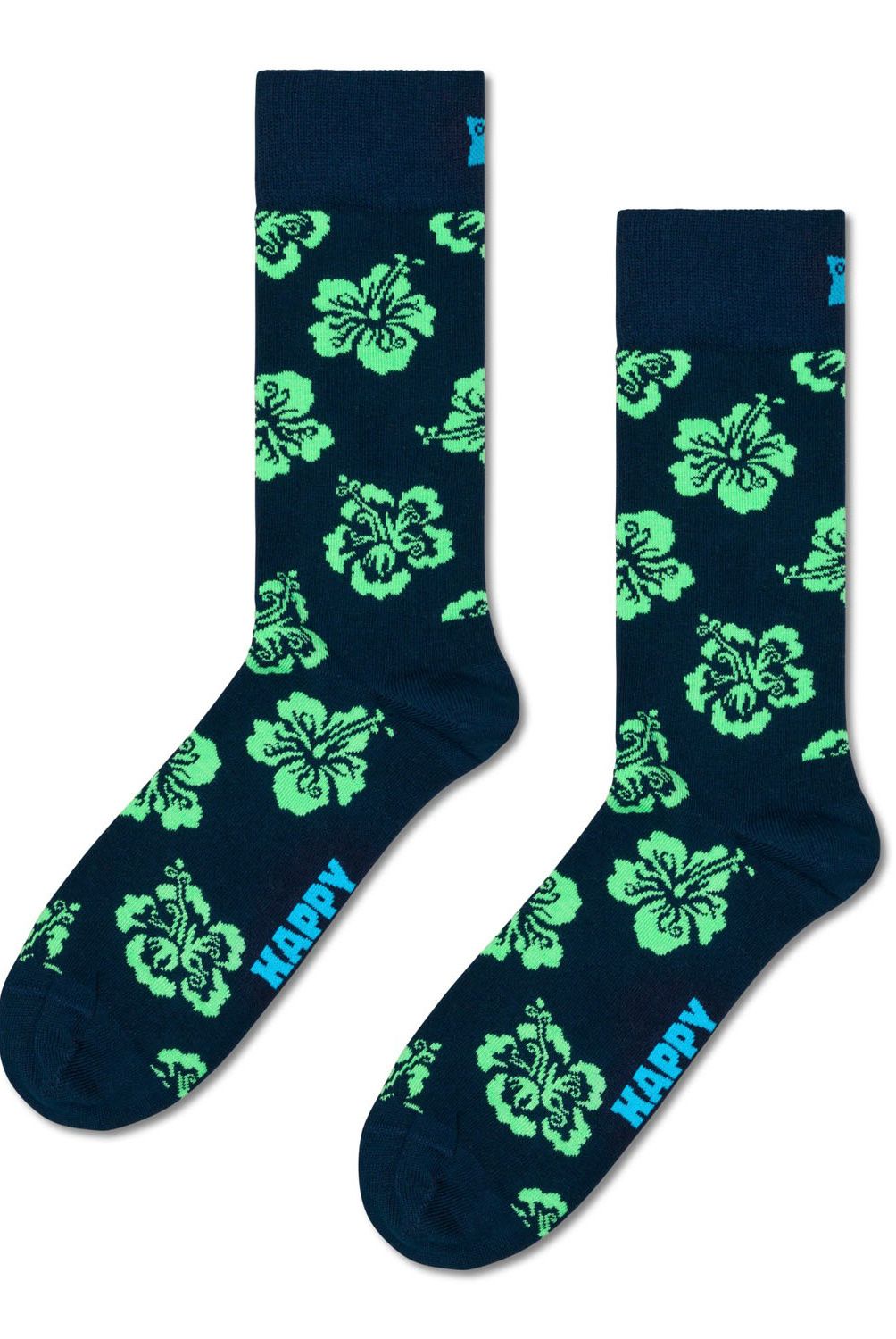HAPPY SOCKS - Calcetín Algodón Hibiscus Unisex Happy Socks