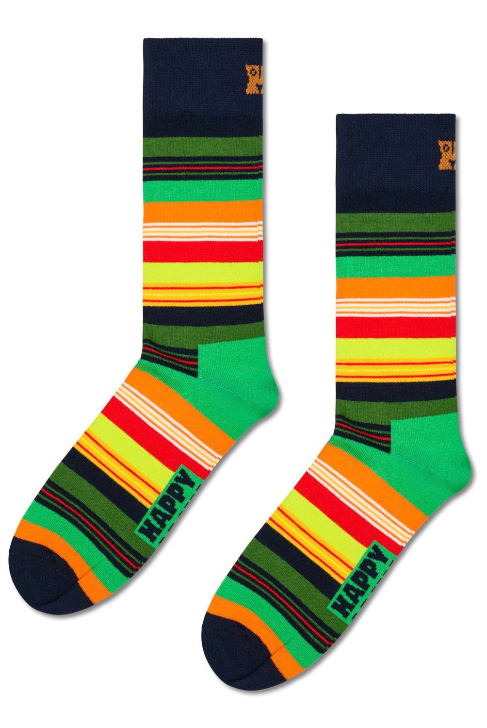 HAPPY SOCKS - Calcetín Algodón Stripe Unisex Happy Socks