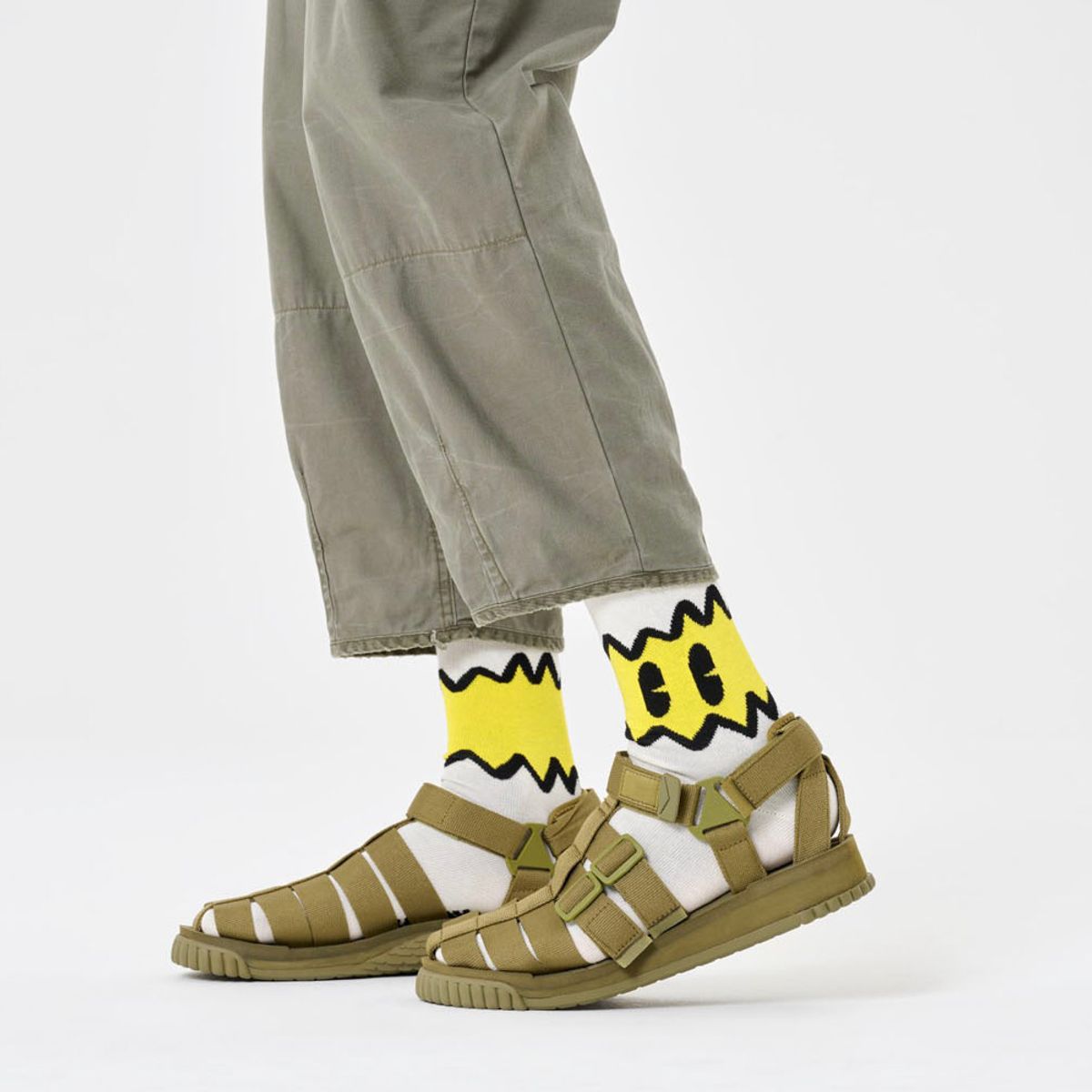 HAPPY SOCKS - Calcetín Algodón Chicken Hombre Happy Socks